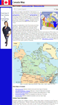 Mobile Screenshot of map-of-canada.org